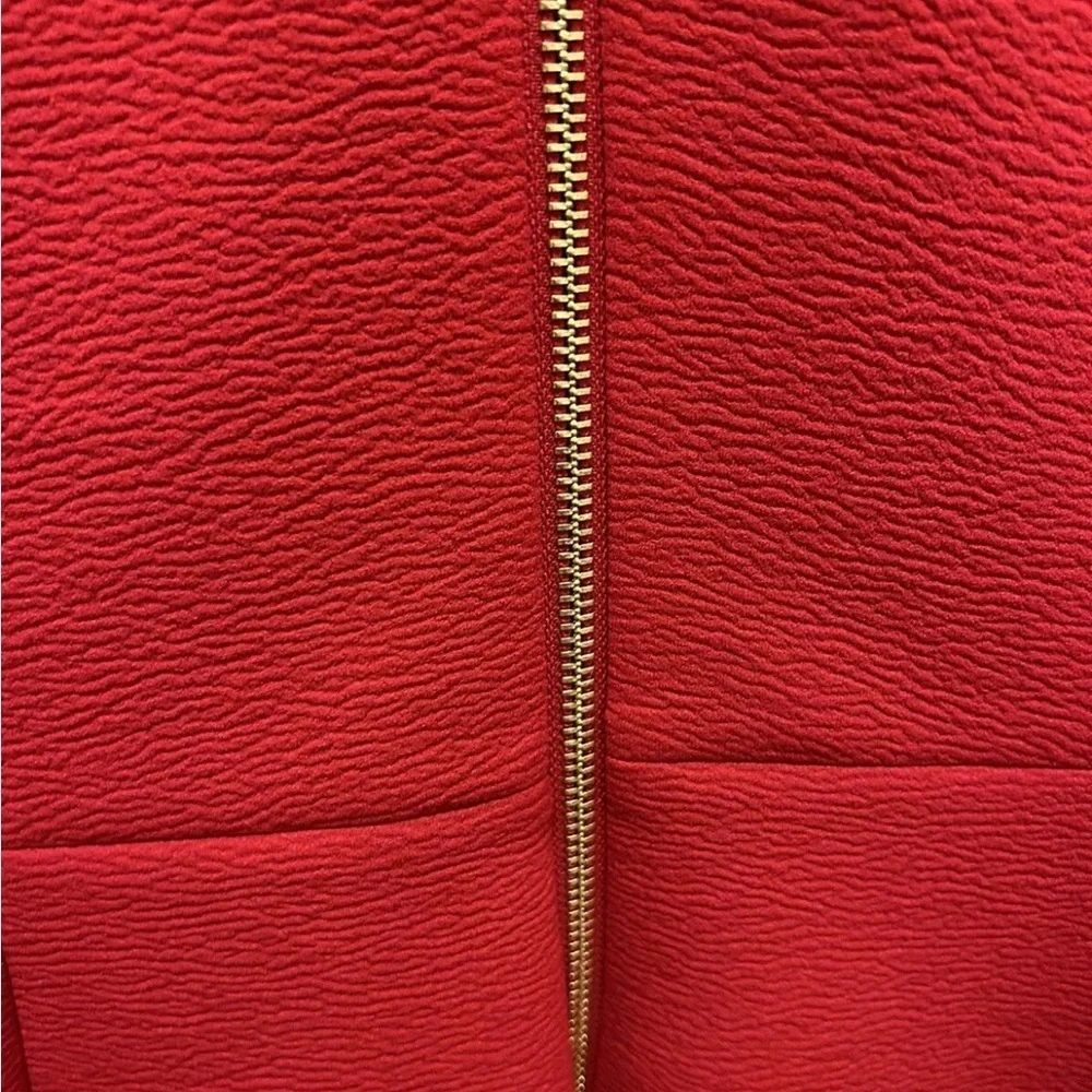 Calvin Klein Elegant Red Sleeveless Dress Sz 10 EUC!! - Picture 9 of 10